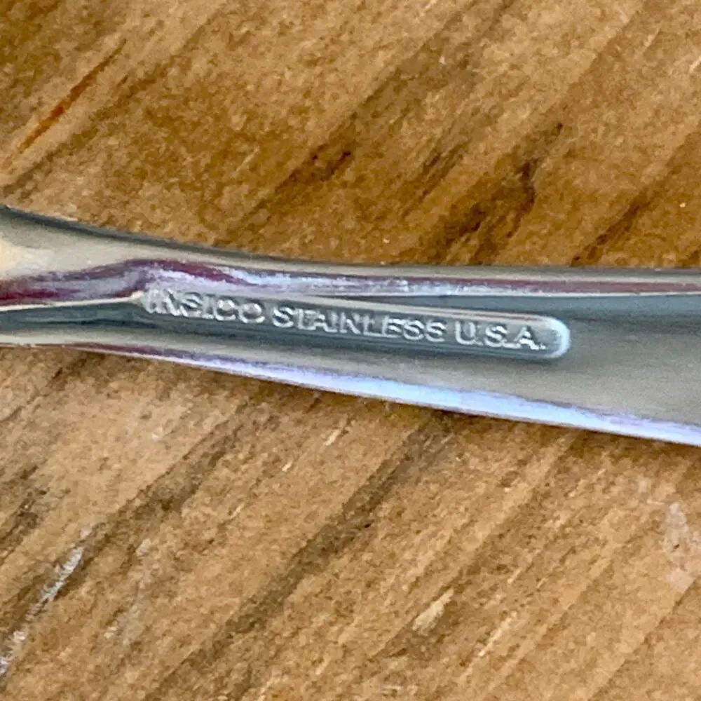 Insico Serving Spoon Flatware International Silver SCOPE Luxury Line SS USA